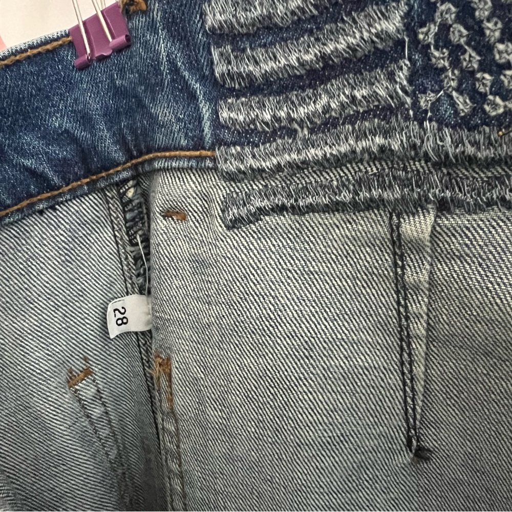 Revice Denim Jeans with Red Hearts - Picture 3 of 8